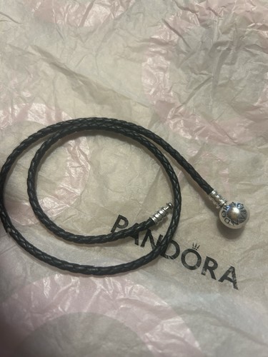 Pandora armband leder schwarz - armband,