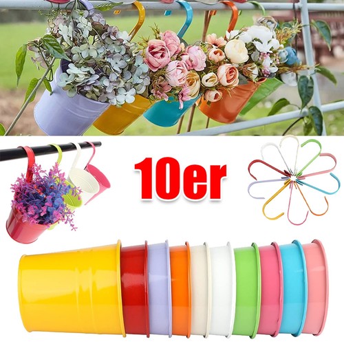 10x hängender blumentopf - hängender,