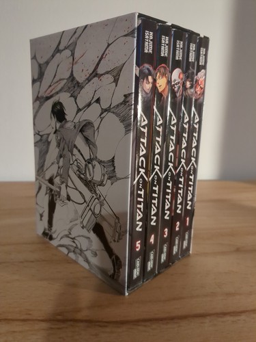 Attack titan 5 manga - 1-5,