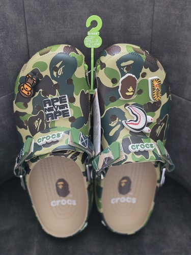 Bathing ape crocs clog - a, abc