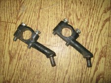 2x Lenkerhalter Aufnahme Chang Jiang 750 CJ750 M72 BMW R 71 66 61 51 Vorkrieg