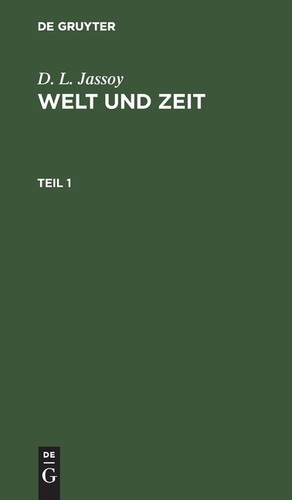 Welt und zeit - und,
