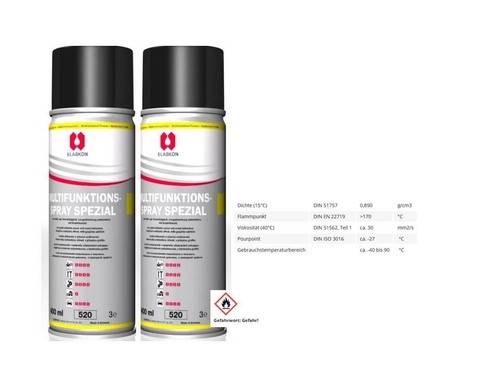 Elaskon multifunktionsspray - 2x,