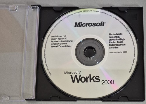 Microsoft works 2000 windows - 2000,