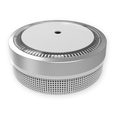 Rauchmelder Feuermelder Rauchwarnmelder Brandmelder M1 silber DIN EN14604 & VdS