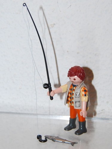 Playmobil angler angeln - angler,