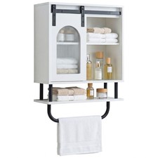 Wandmontierter Badschrank mit