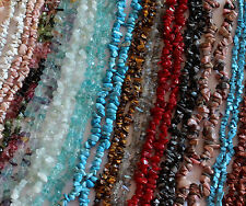 Edelstein Splitter Kette  splitterketten ca. 45cm lang mit versilbert verschluss