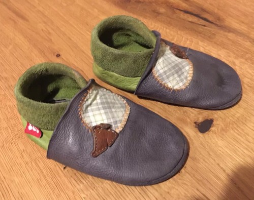 Pololo leder hausschuh kinder - pololo, leder-hausschuh