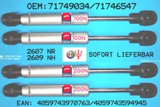 4 x "Stabilus" Gasdämpfer/Feder Alfa Romeo 939 Spider Verdeck Alternative! NEU