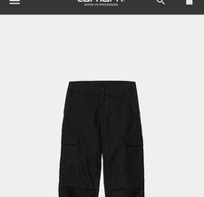 Carhartt WIP Regular Cargo Pant Black Herren Hose Cargohose Schwarz