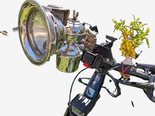 Alte fahrradlampe karbidlampe - alte,