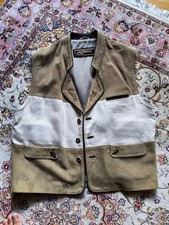 Bayrische Trachten Weste Gr.27 Leder