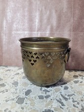 Schöner Messing Blumentopf