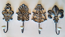 Gusseisen Wandhaken Mix 4er