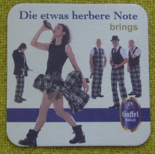 Bierdeckel gaffel kölsch die - gaffel, kölsch-die