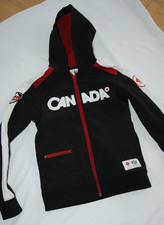 Olympia- Softshell-Jacke mit Kapuze Team Canada Winterspiele Vancouver Gr.158 N