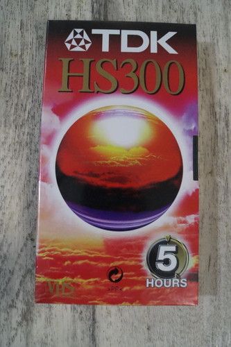Tdk hs300 vhs kassette - tdk, vhs-kassette