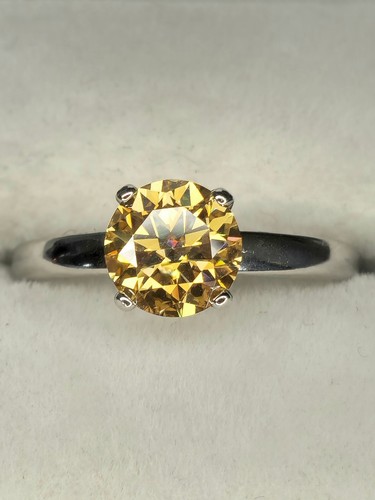 Moissanite diamond ring 20ct - diamond, 1.20ct