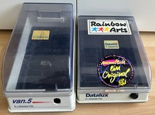 Amiga Disketten Boxen: van.5 - 5 1/4" & Datalux 3,5", 2 Boxen, gebraucht