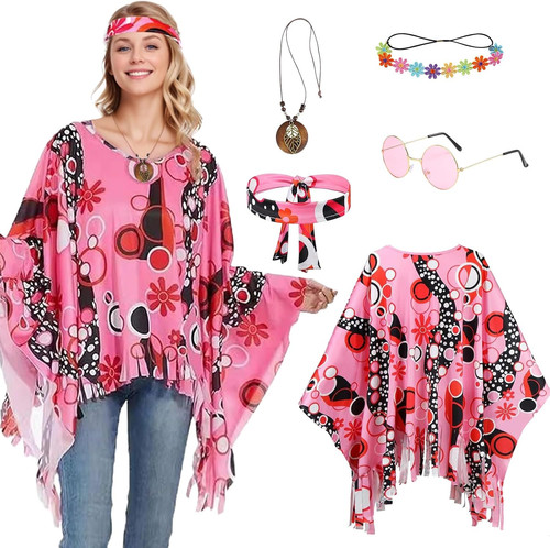 Formemory hippie kostüm - hippie,