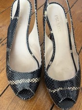 Prada Slingback Peeptoes - Gr 39 - Original 