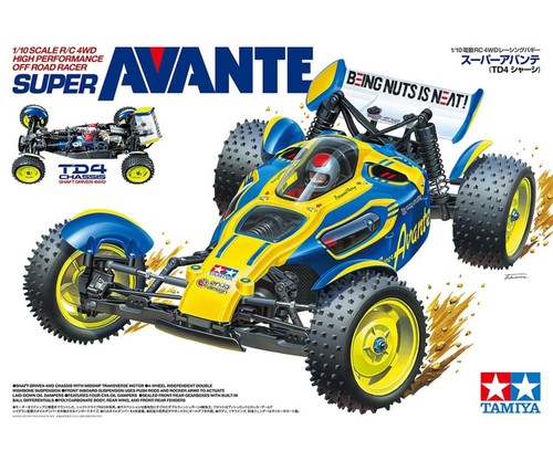Tamiya td4 4wd - td4,