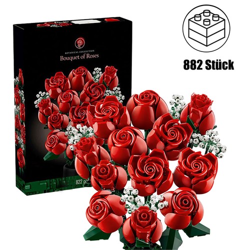 822stk blumen bausteine set - 822stk,