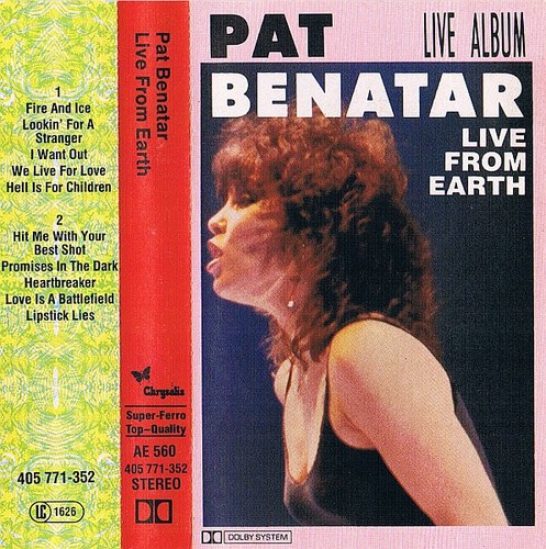Pat benatar live - pat, earth