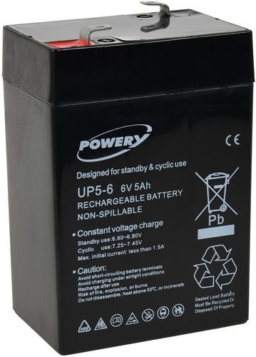 Powery bleiakku ersatz - powery,