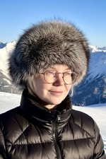 Silberfuchs Pelz Mütze Echt