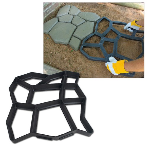 Gartenweg schablone gießform - gartenweg,