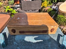 Antike vintage Kiste Ölfarben, universal echt Holz Dr. Fr. Lukas Schoenfeld &Co