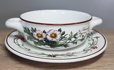 Villeroy & Boch V&B Botanica Suppentasse mit Untertasse / Unterteller TOP