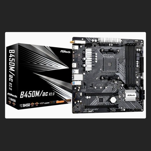 Asrock b450m 0 - asrock, am4)