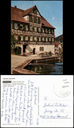 Ansichtskarte schiltach - ansichtskarte,