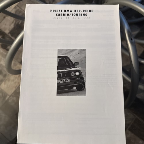 Bmw pkw preisliste - pkw, 316-325i