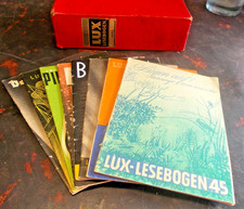 8 Hefte + Schuber , LUX -