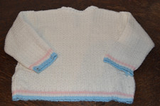 Vintage DDR Baby-Pullover Gr