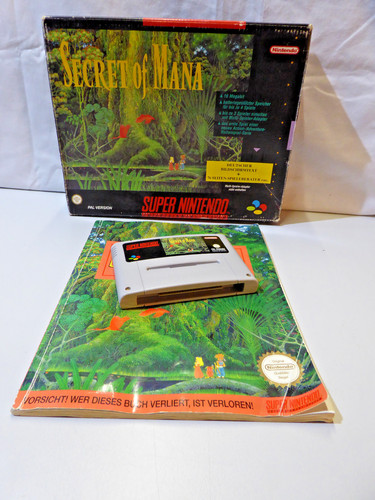 Super nintendo secret of - nintendo,,