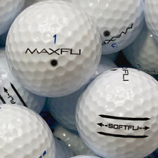 24 Maxfli SoftFli Golfbälle AAAA Lakeballs Top-Qualität Bälle Soft Fli