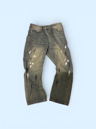 Flared painted jeans herren - painted,