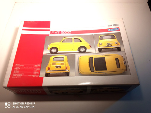 Fiat 500d gunze sangyo - 1:24,