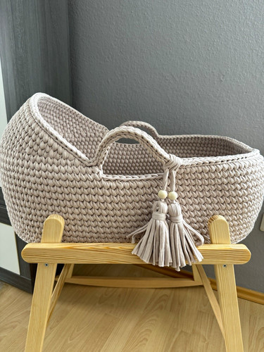 Handgefertigte babywiege - babywiege, /