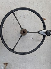 Lenkrad Traktor Oldtimer mit