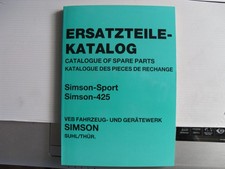 Ersatzteilkatalog Simson AWO-S