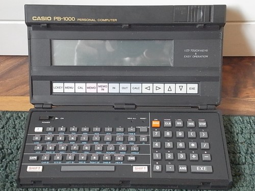 Casio 1000 taschencomputer - casio,