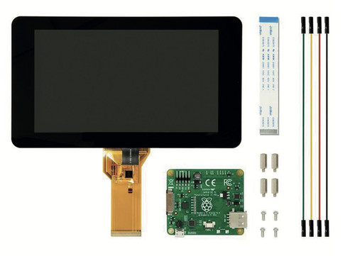 Raspberry touch - pi, 3