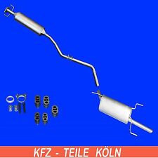 Opel Vectra B 1.6i 1.7 TD MITTEL + ENDSCHALLDÄMPFER Auspuffanlage +Set