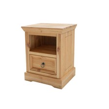 Nachtkonsole Kiefer massiv